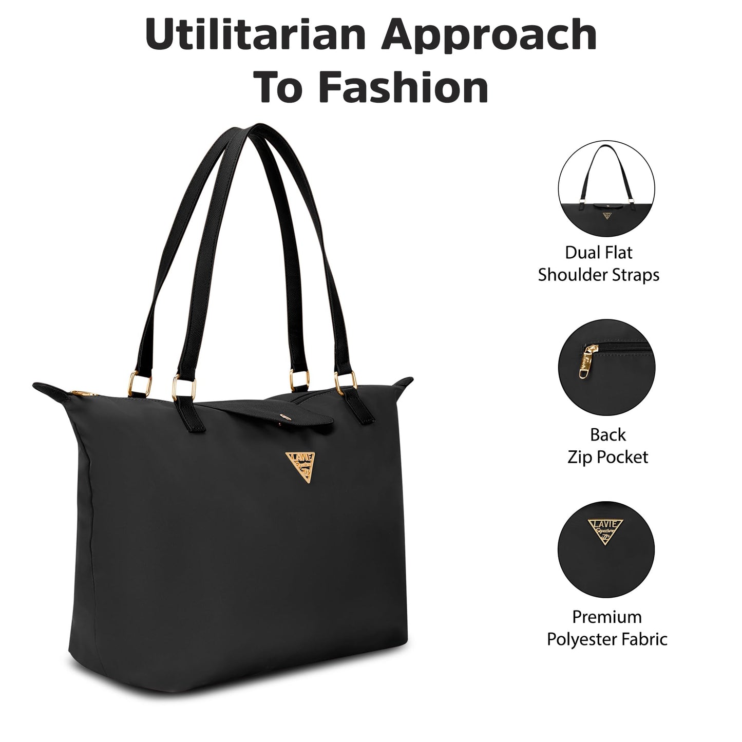 Lavie Signature Women's Oregon Tote Handbag for Women | Tote Bag for Work | Ladies purse | Stylish Shoulder Bag | Gift for Women