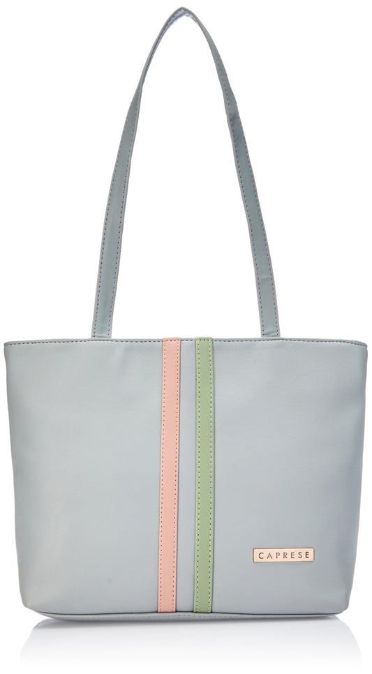 Caprese womens ETON T Medium LIGHT GREY Tote Bag