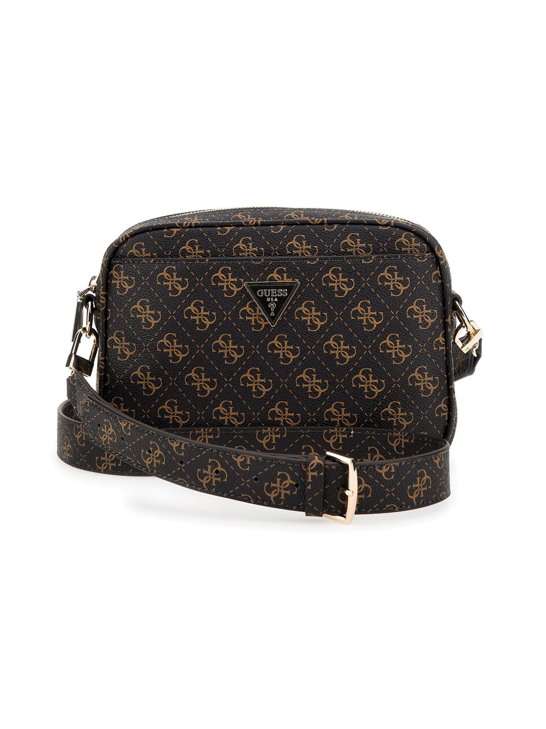 GUESS Women's Black Printed Crossbody Bag| Ladies Purse Handbags | Gift For Ladies