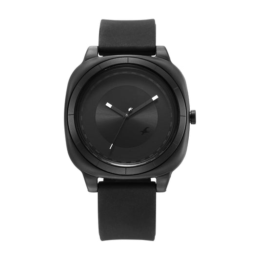 Fastrack Analog Black Dial Unisex's Watch-68034PP01W