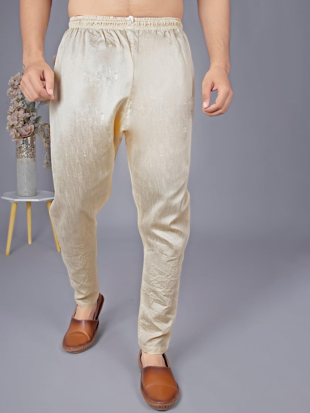 Amzira Men's Ethnic Wear Black Indo Western Set (L Size) - Stylish Kurta and Dhoti with Elegant Design, Ideal for Special Occasions, Celebrations, and Parties, Comfortable and Trendy Fit