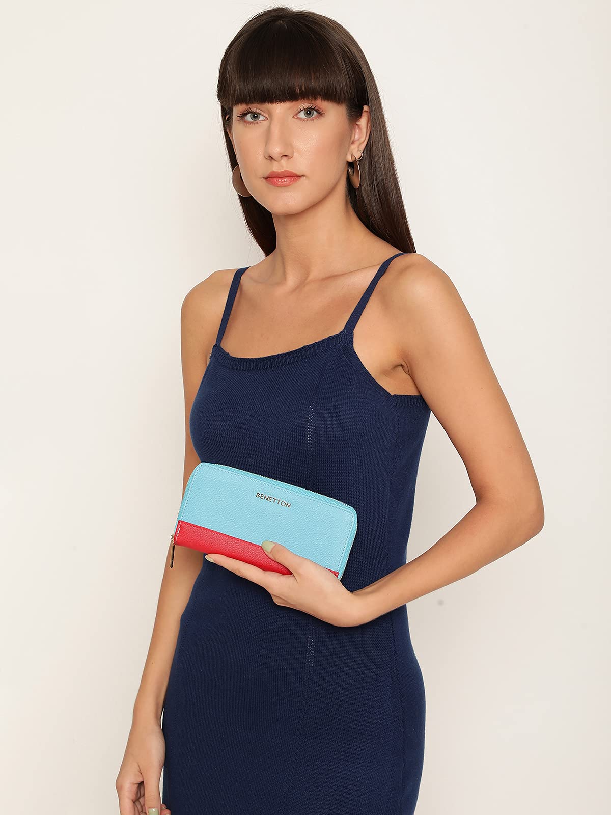 United Colors of Benetton Women's Clutch Bag (Blue)