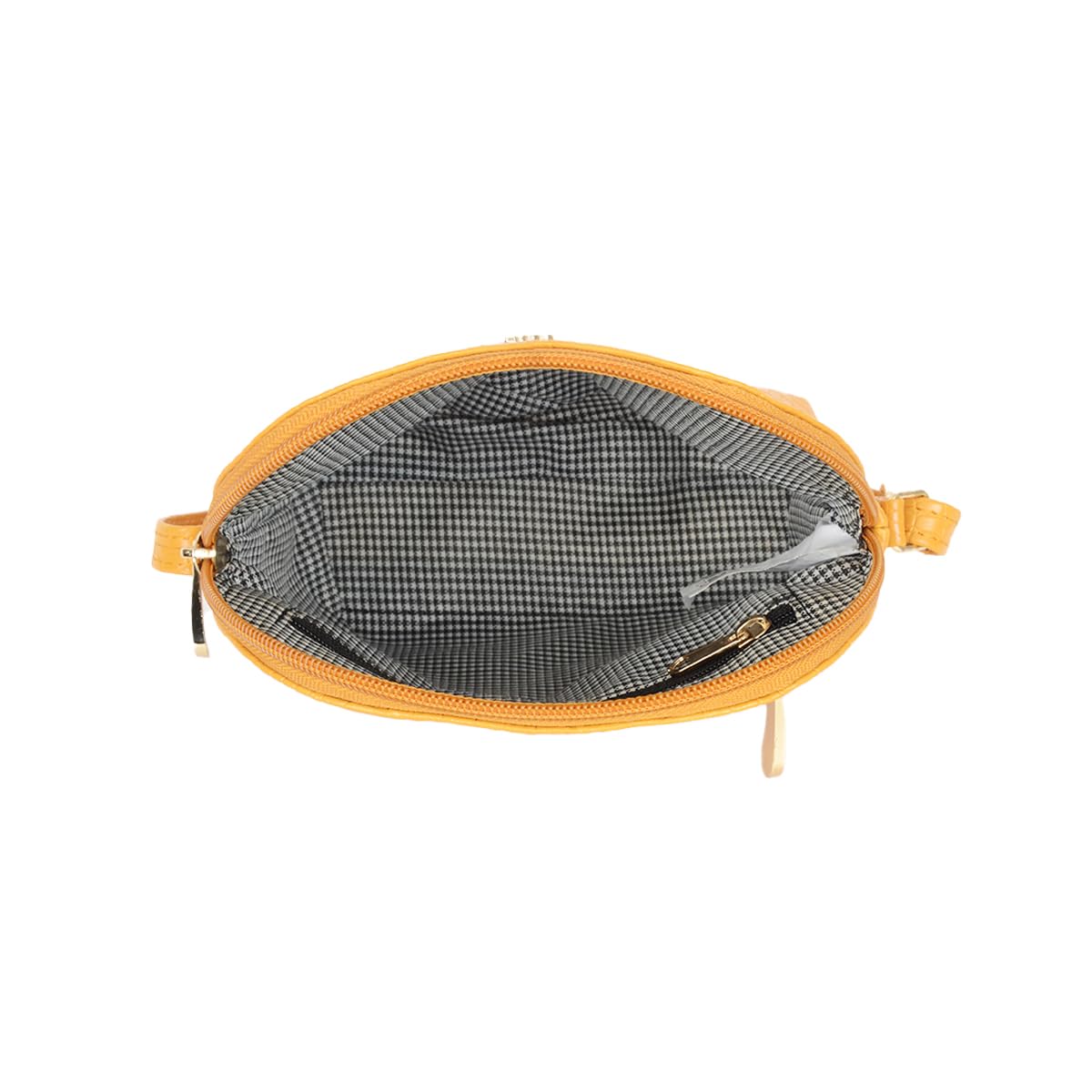 Baggit Women Yellow Bowling Sling Bag Xxs Size | Ladies Stylish Casual Cross Body Purse Handbag