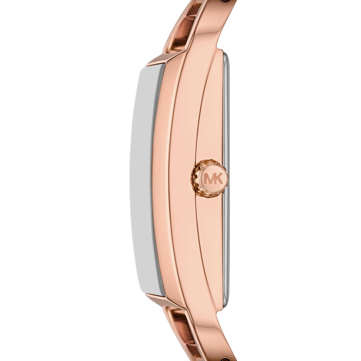 Michael Kors Stainless Steel Analog Rose Gold Dial Women's Watch-Mk4858, Band Color:Rose Gold