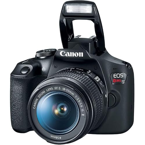 Canon EOS Rebel T7 DSLR Camera with 18-55mm Lens (2727C002) Bundle