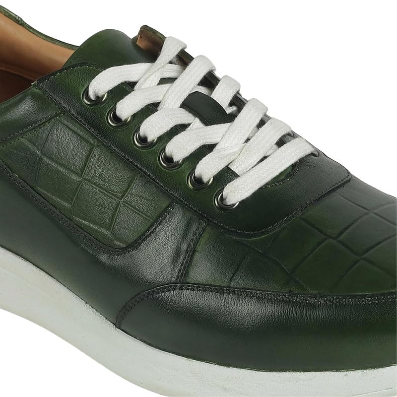 tresmode Ronca Green Men's Sneakers in Size 9 UK (43 EU)