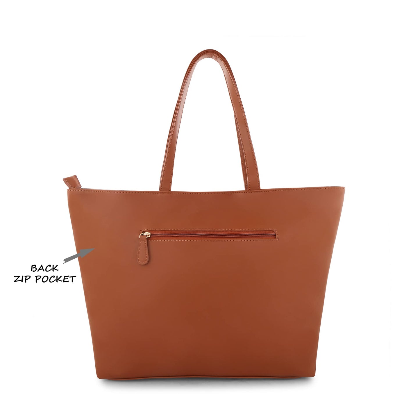 Lavie Women's Malnov Tote Handbag (Brown, Tan)