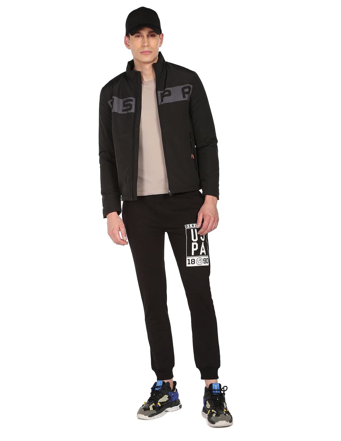 U.S. POLO ASSN. Men's Regular Jacket (UDJCK1140_Black_2XL)