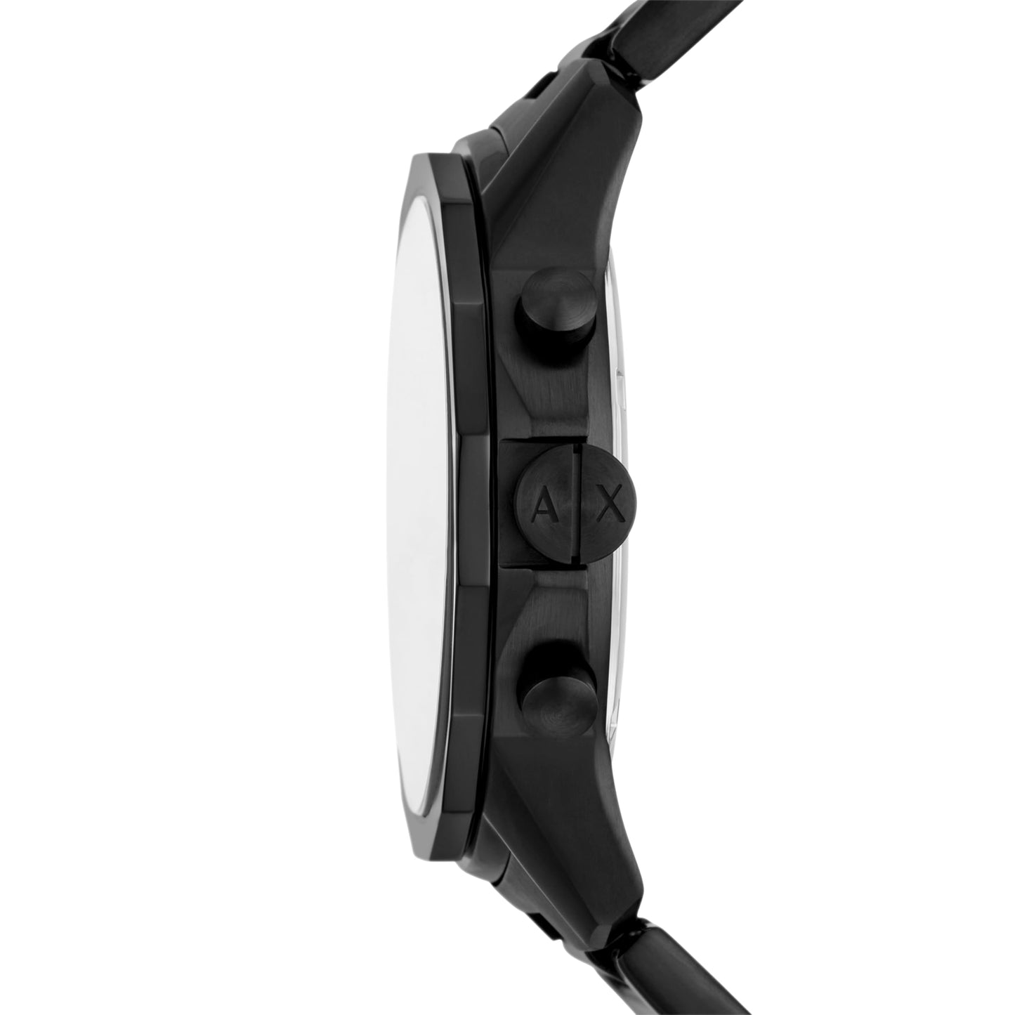 Armani Exchange Stainless Steel Analog Black Dial & Band Men's Watch-Ax7153Set