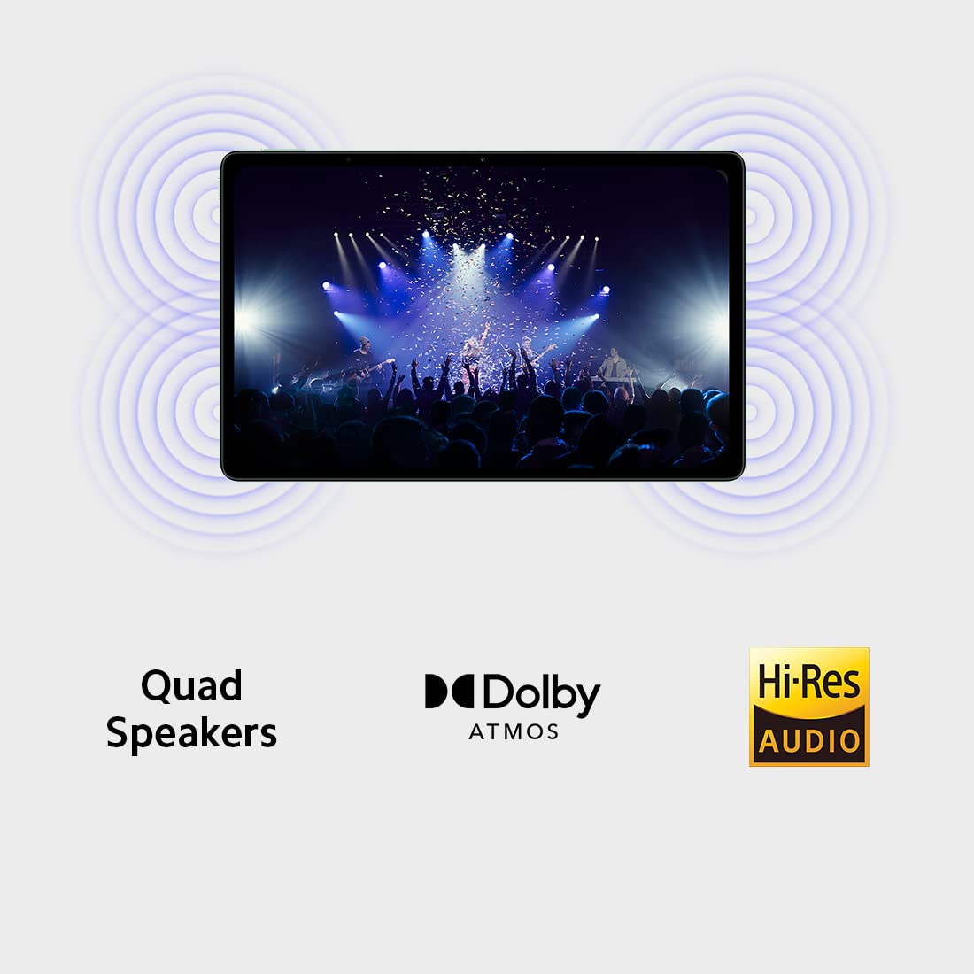 Redmi Pad | MediaTek Helio G99 | 26.95cm (10.61 inch) 2K Resolution & 90Hz Refresh Rate Display | 6GB RAM & 128GB Storage, Expandable up to 1TB | Quad Speaker - Dolby Atmos | Wi-Fi | Graphite Gray