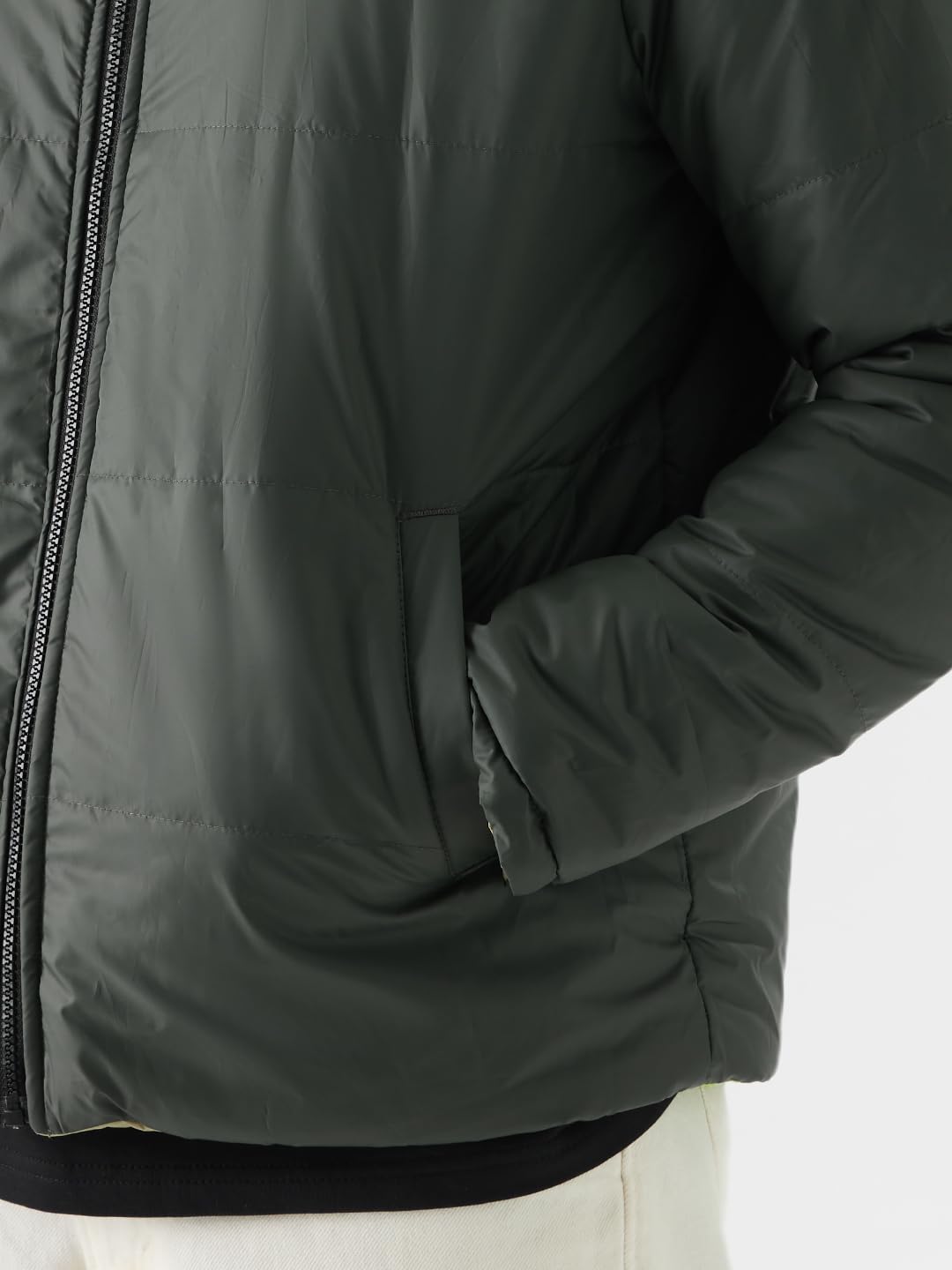 The Souled Store TSS Originals: Camo Fade Men Puffer Jackets Jackets Winter Coats Outerwear Bomber Puffer Windbreaker Hooded Quilted Lightweight Warm Stylish Fashionable Casual Trendy Classic