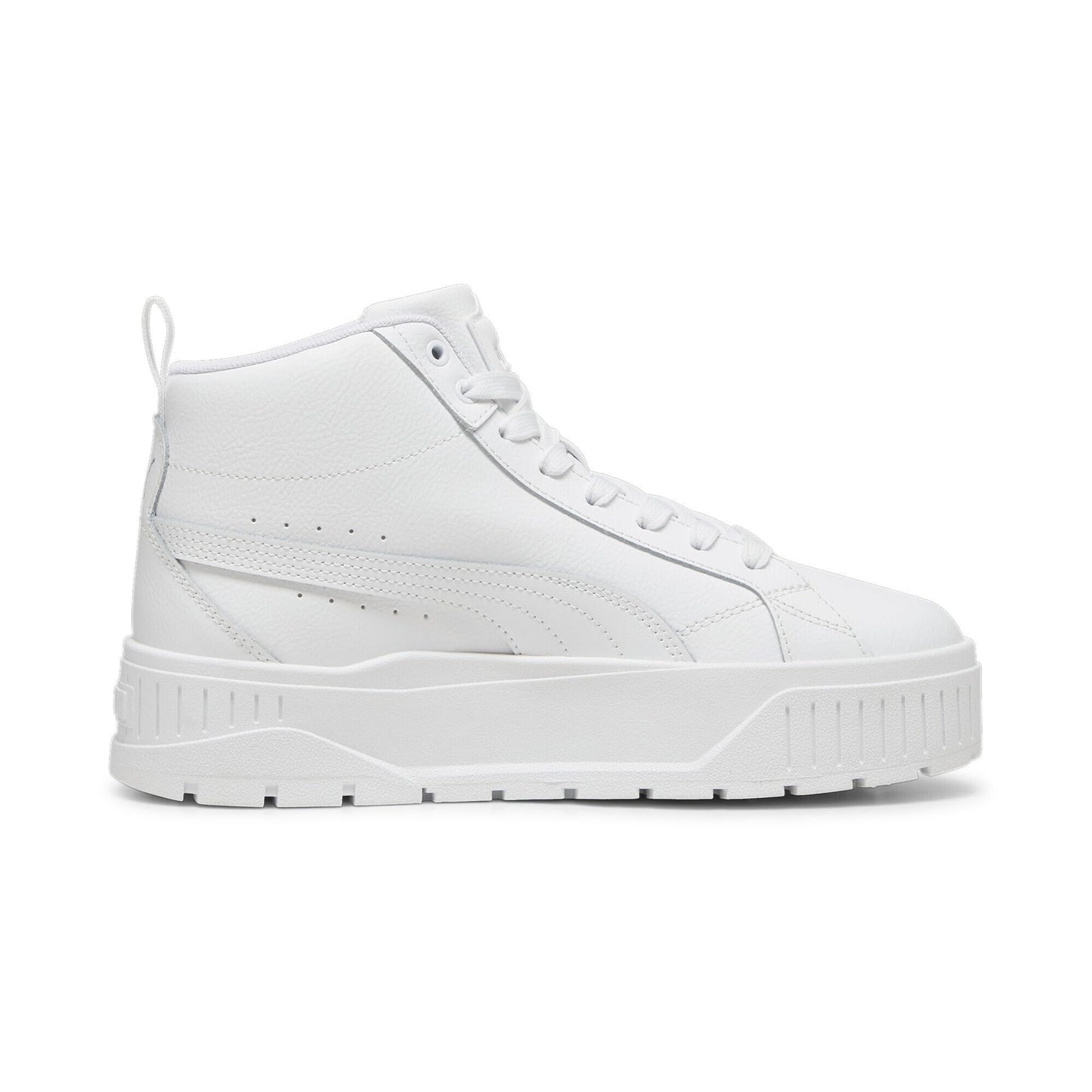 Puma , Women, Karmen II Mid, White-White-Silver, Sneaker, 6UK, (39745901)