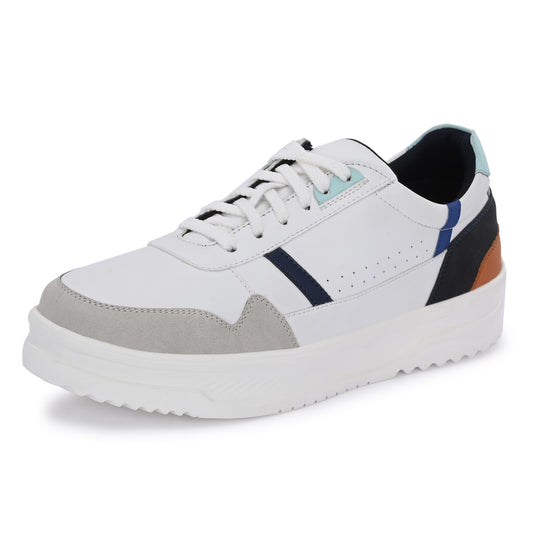 Cruiser Men's Travis White Sneakers_6 UK (2565-6)