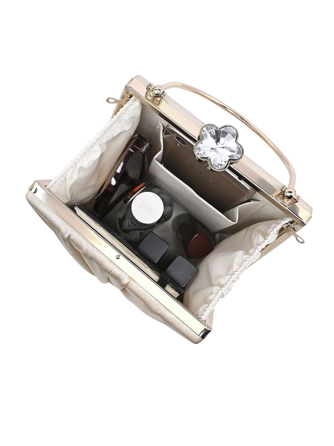 Lavie Signature Women's Aurora Vt Handle Framed Clutch | Ladies Purse | Gift For Women