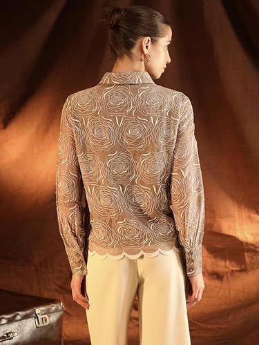 Kazo Gwyneth Shirt (Beige_XL)