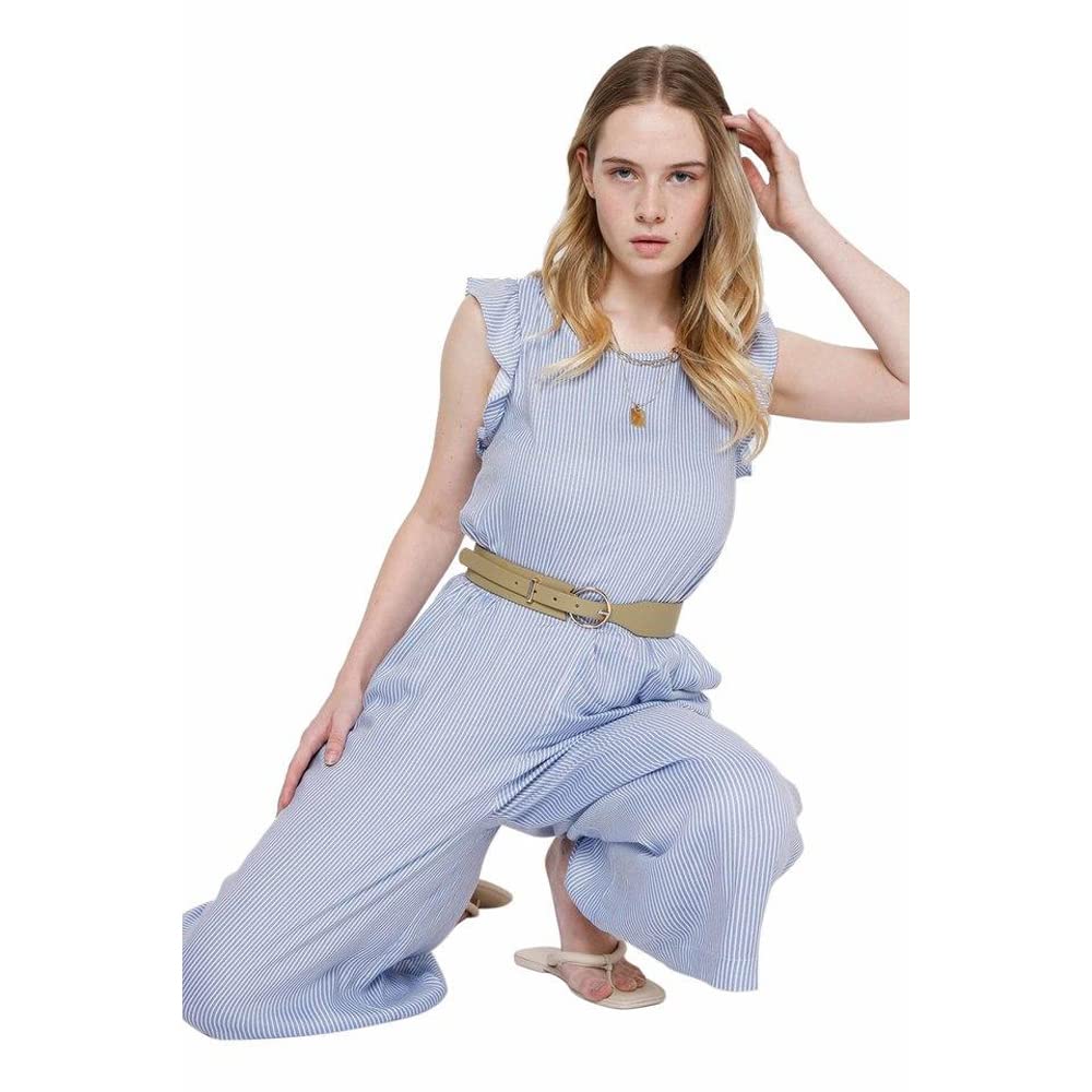 Vero Moda Women's Rayon Fit and Flare Midi Dress (10273437- White_M)