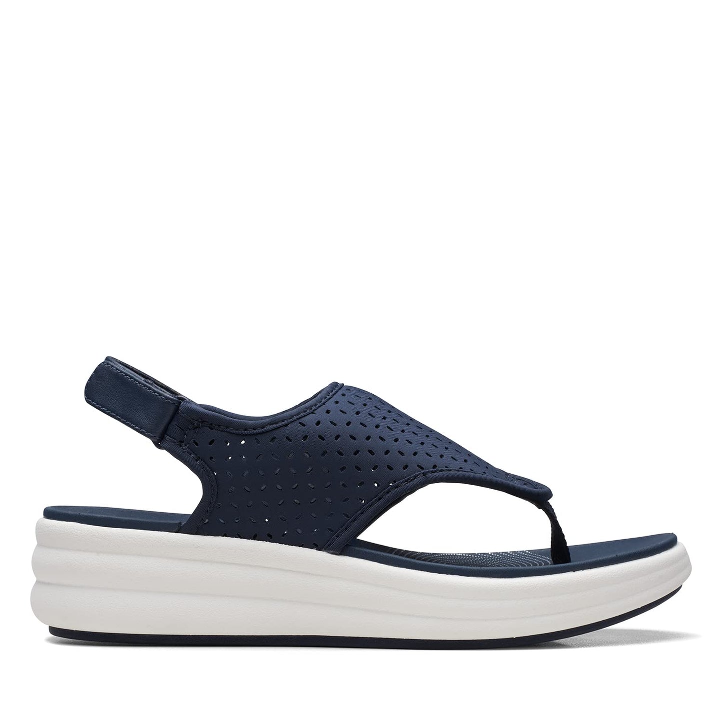 Clarks womens 26171820 Navy Sandal - 6 UK (26171820)