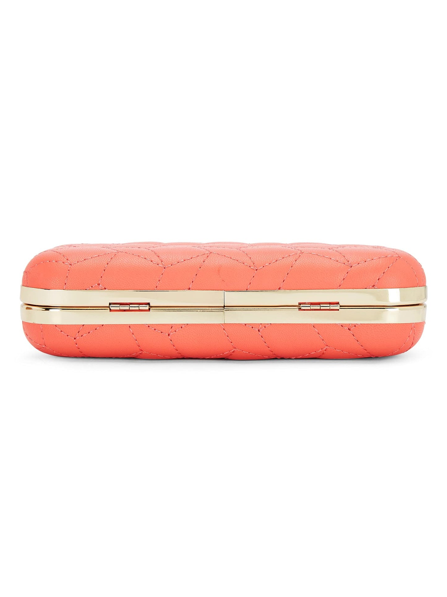 Caprese womens CELY C Large CORAL Clutch