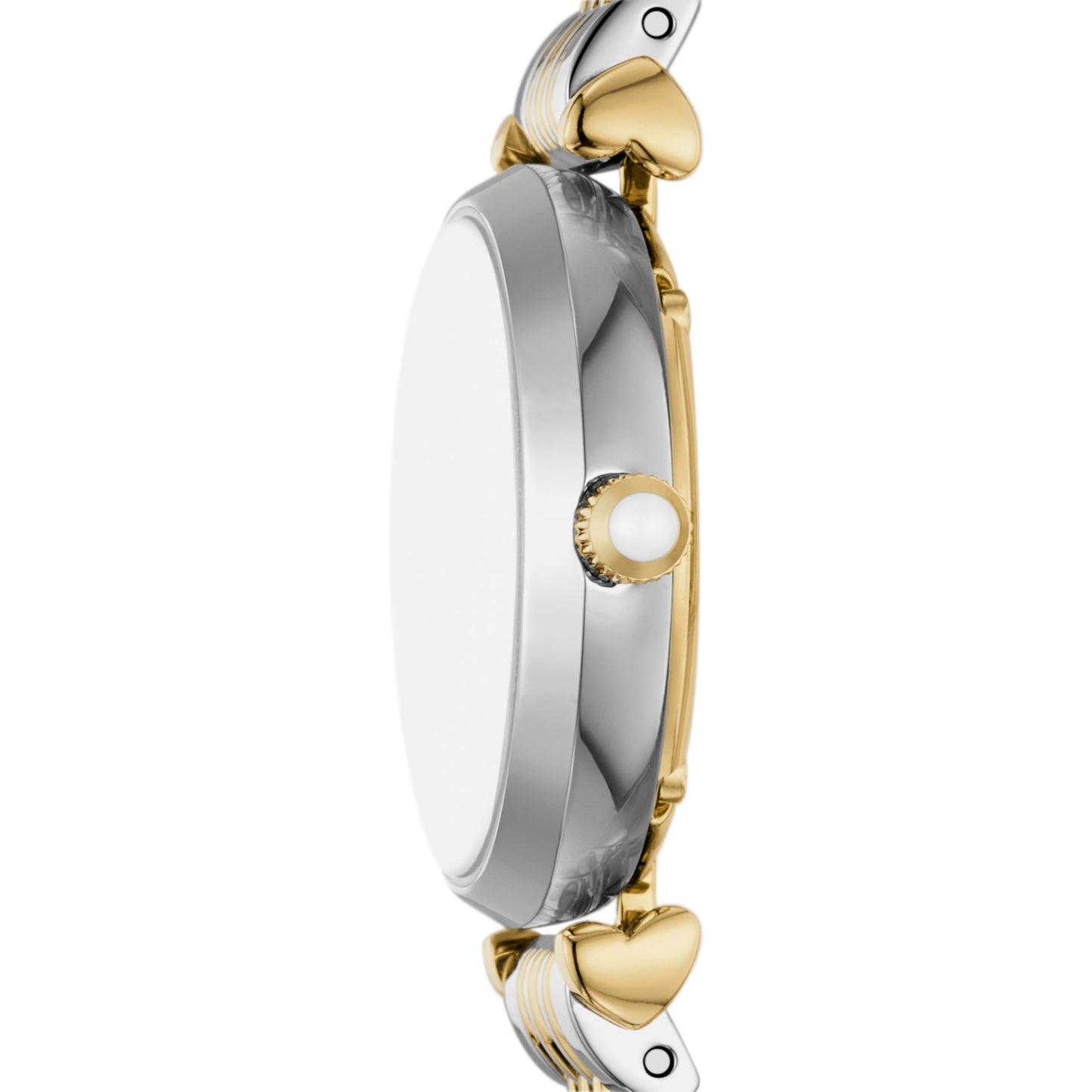 Emporio Armani Analog White Dial Women's Watch-AR80078SET