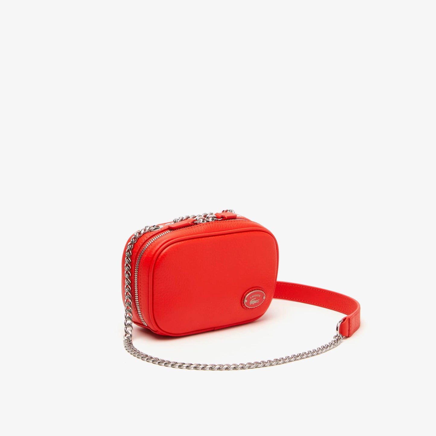 Lacoste Women's Top Grain Leather Square Shoulder Bag (NF4252L41)