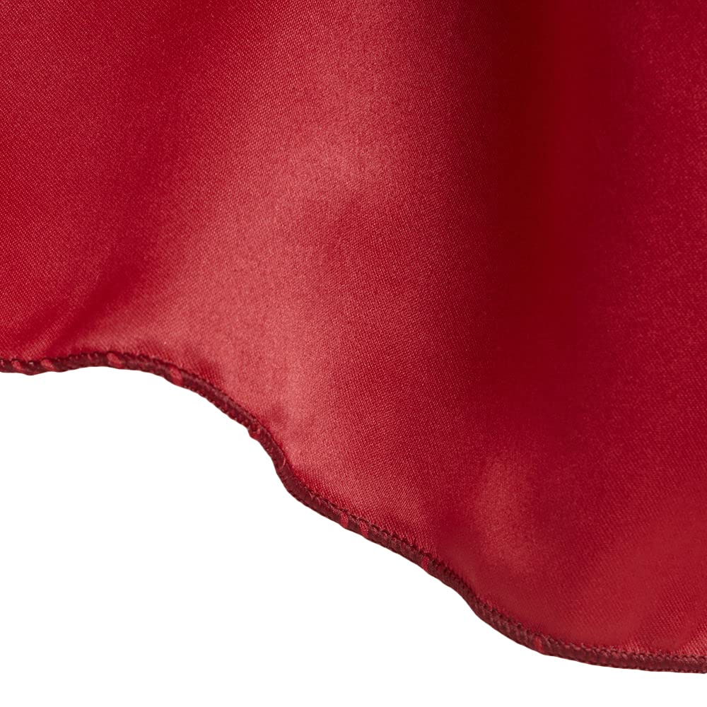 Hopscotch Girls Sleeveless Pearl Applique Party Dress In Red Color for Ages 5-6 Years