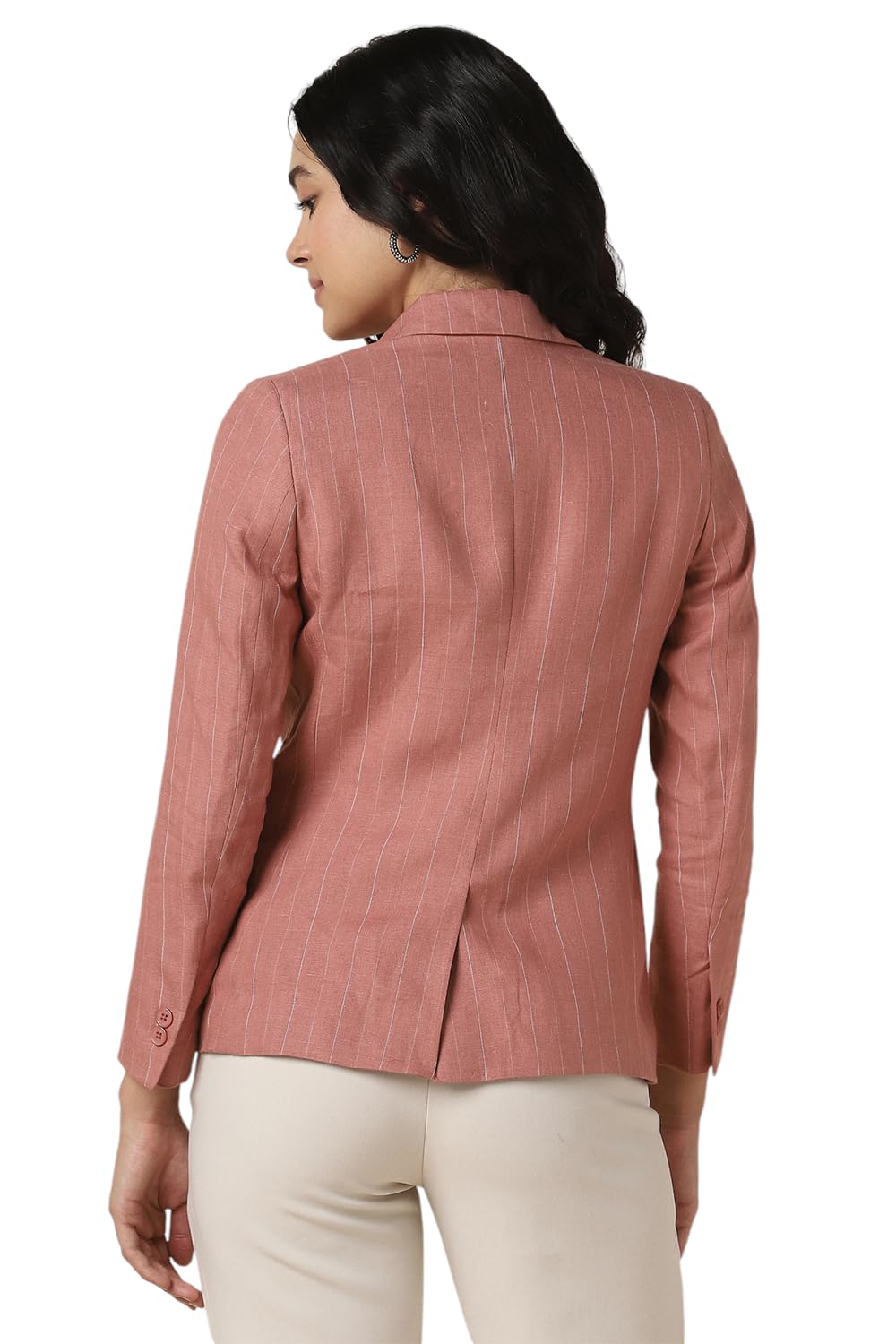 Allen Solly Women's Blazer (AHBZERGP041981_Pink