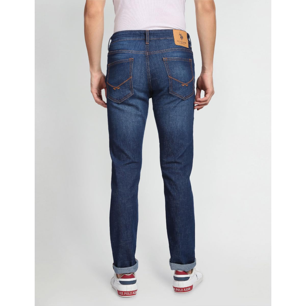 U.S. POLO ASSN. Men's Slim Jeans (UDJENO1020_Blue