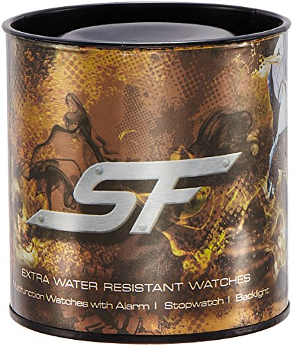 SF Analog-Digital Gold Round Dial Men's Casual Watch-77070PP08