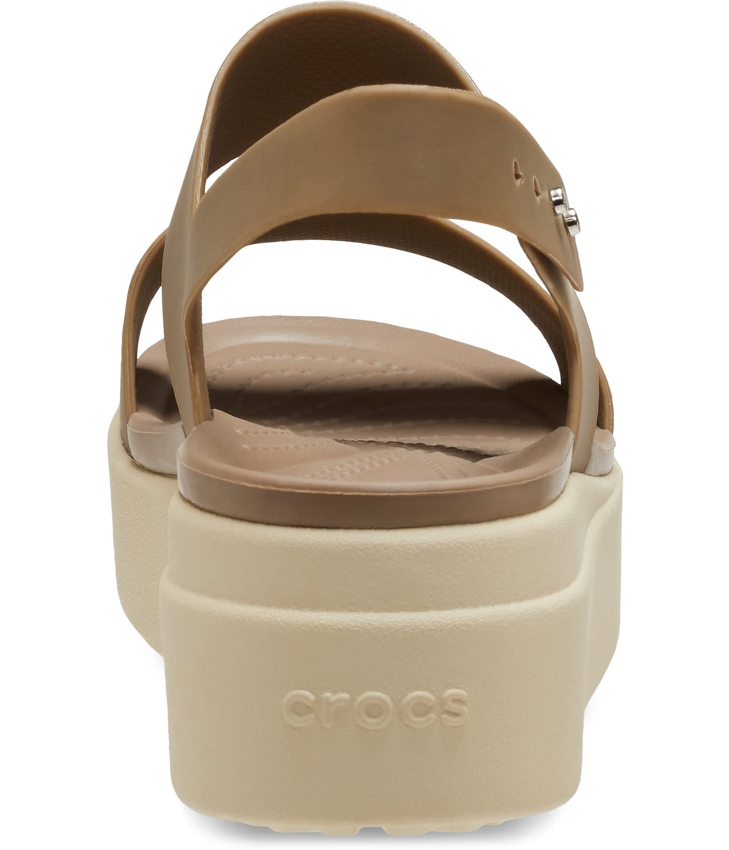 Crocs Brooklyn Brown Sandal-(206453-2YI)-6 UK Women (W8)
