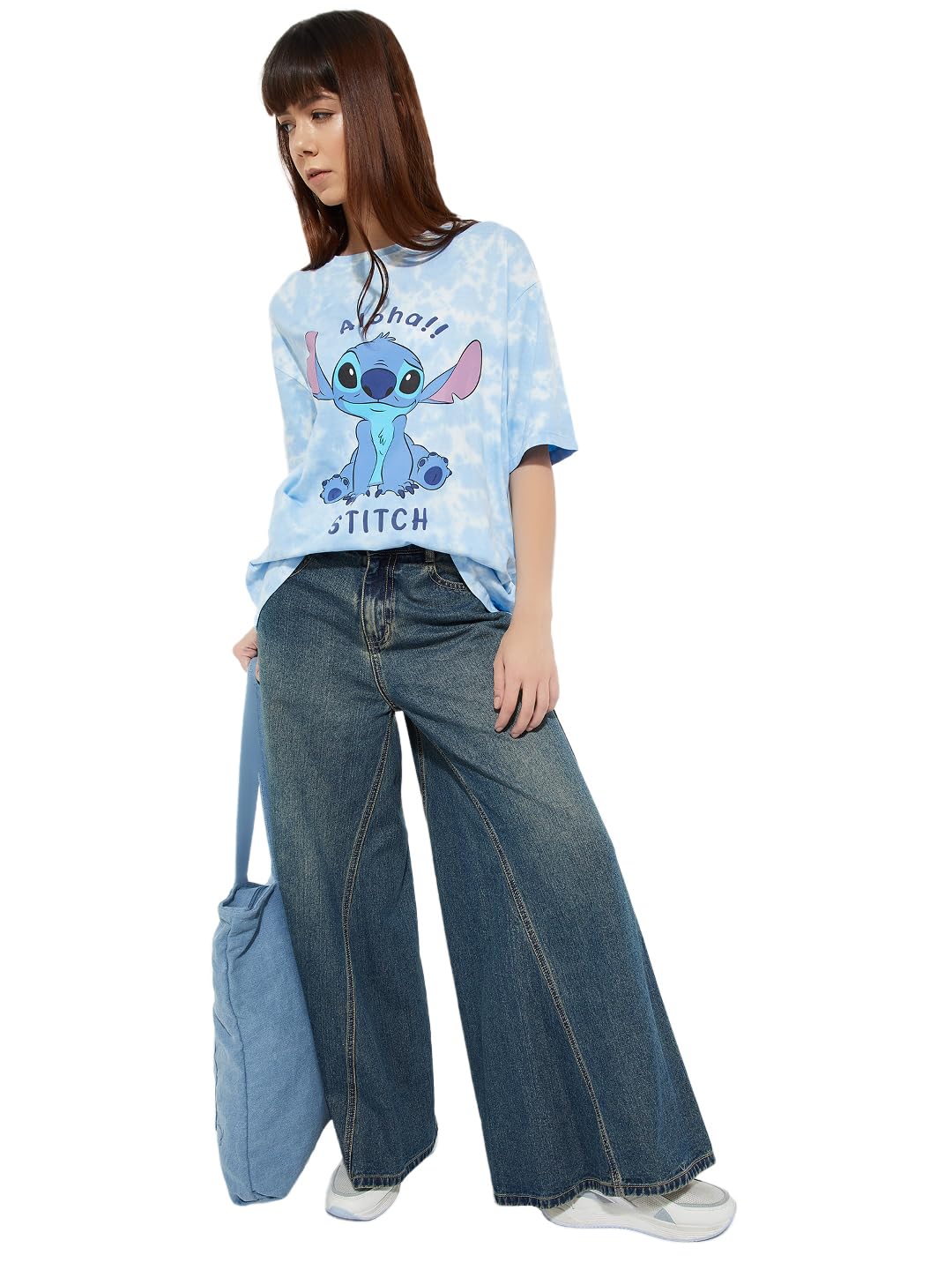 Max Women's Regular Fit T-Shirt (SU25STITCH07_Blue