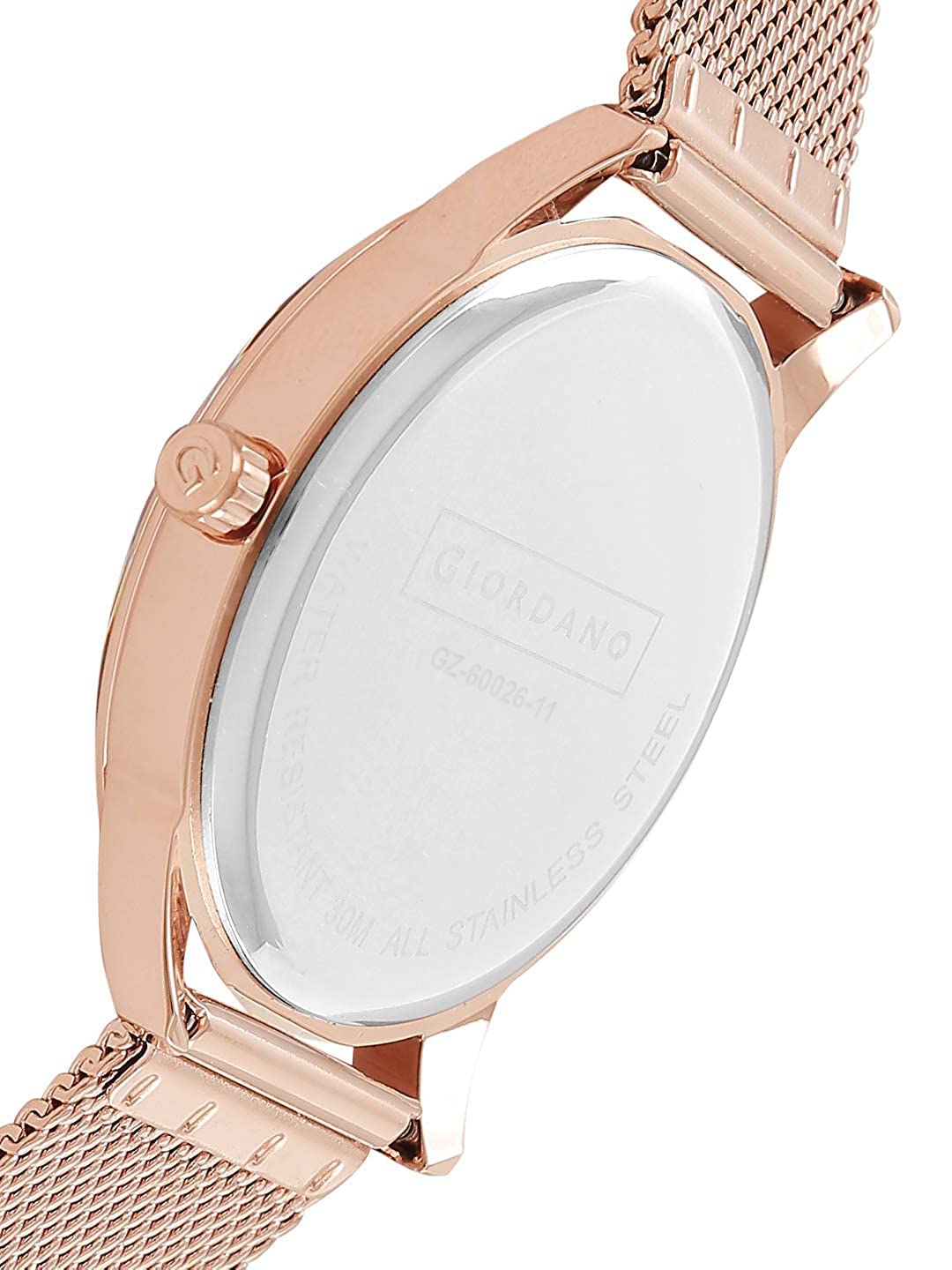 Giordano AW22 Collection Analog Watch for Women Stylish Metal Strap| 3 Hands Mechanism GZ-60026-11