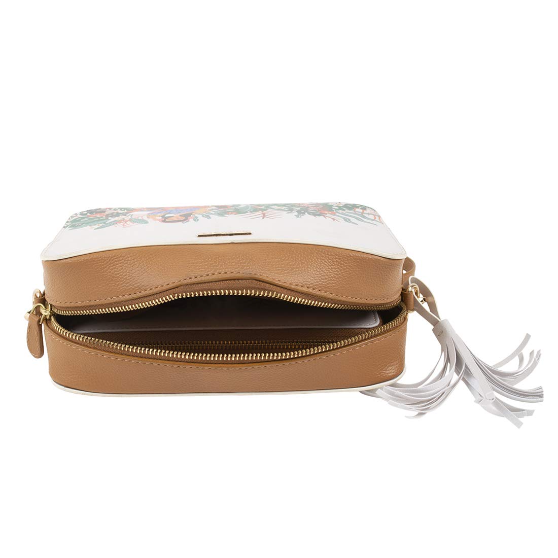 Chumbak Crossbody Sling Bag for Women | Stylish Printed Canvas Box Sling bag | Multipurpose Daily use Bag for Office/College/Travel