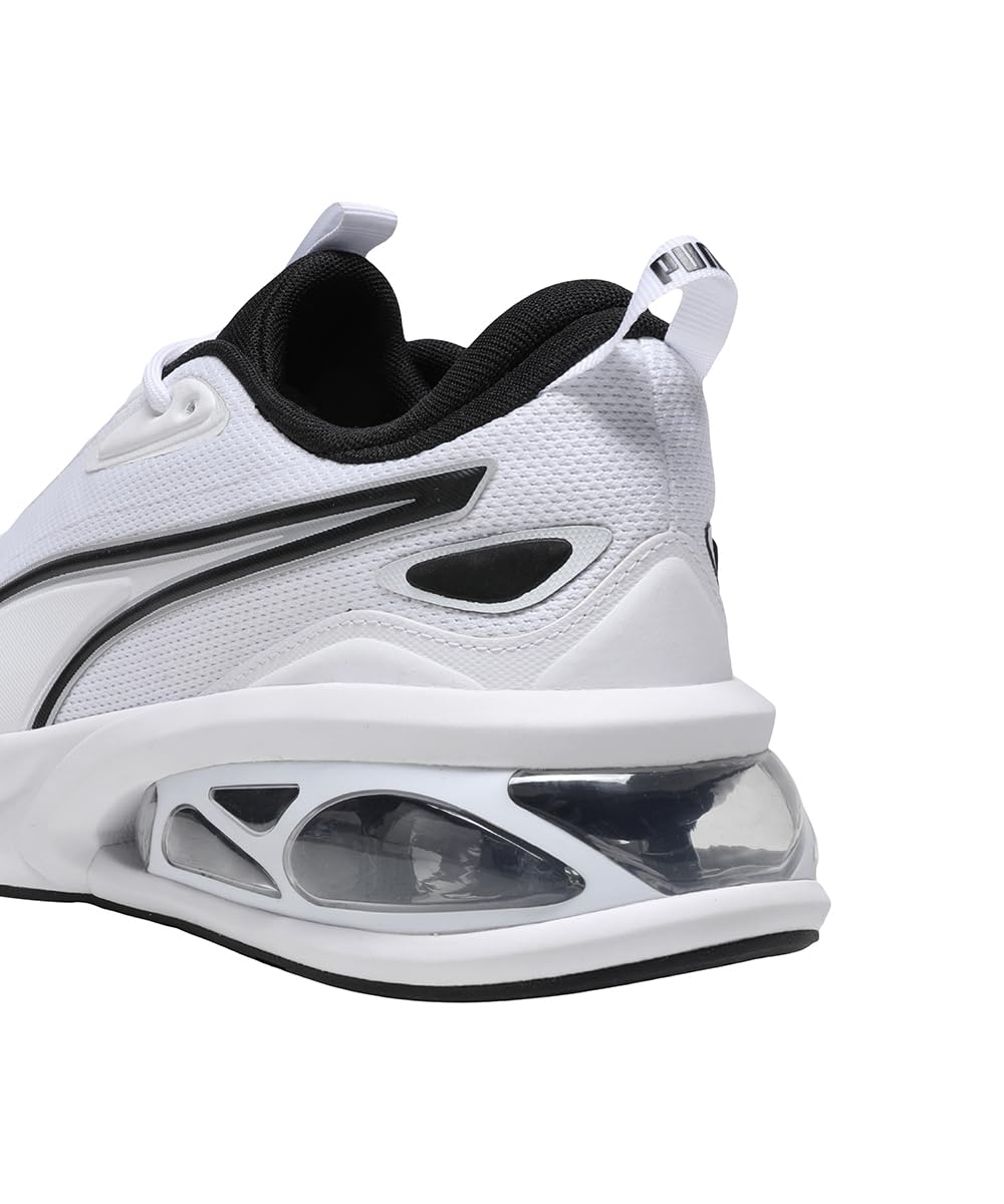 PUMA , Unisex-Adult, Solar, White-Black, Running Shoe, 8UK, (31117501)