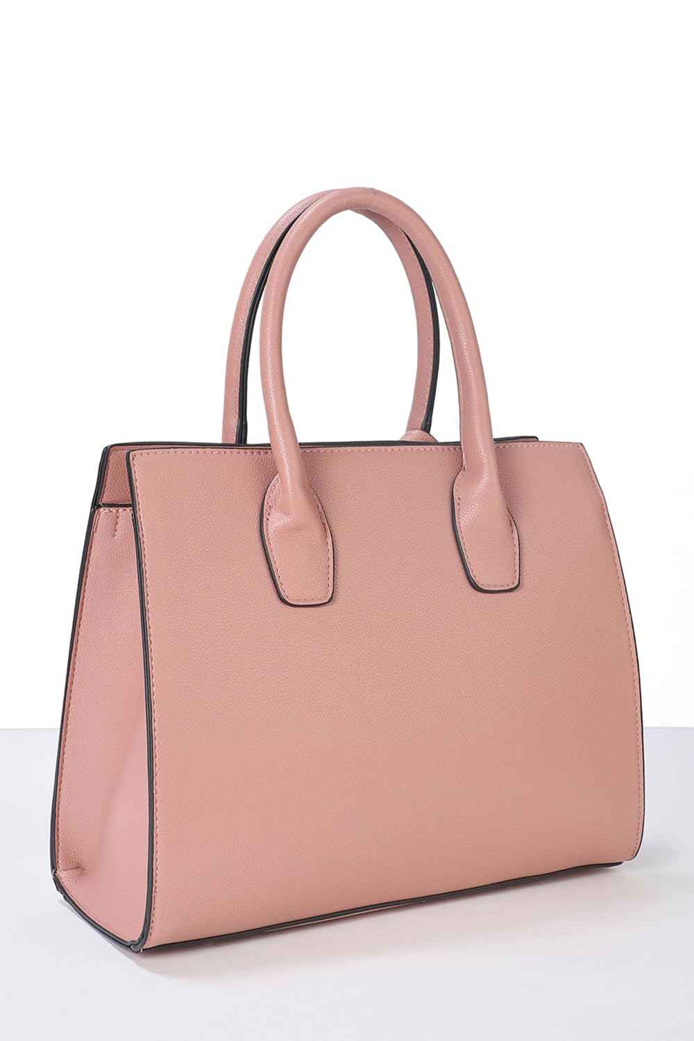Allen Solly Women Dusty Pink colour Handbag_AHBGFRGBS02403 Size-29 * 12 * 24.5cm
