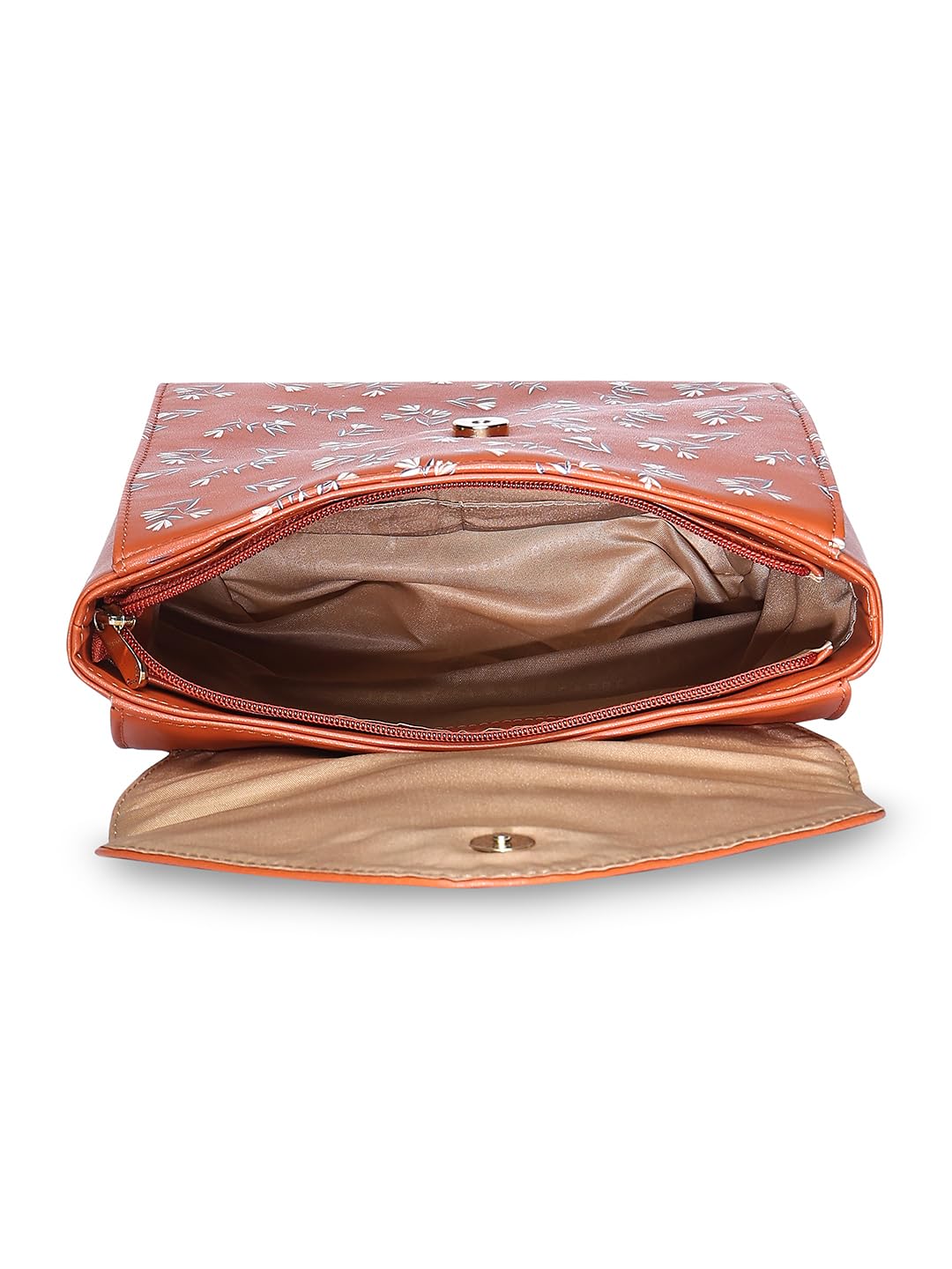 Caprese Merida Backpack Large TAN Printed Women's Bag