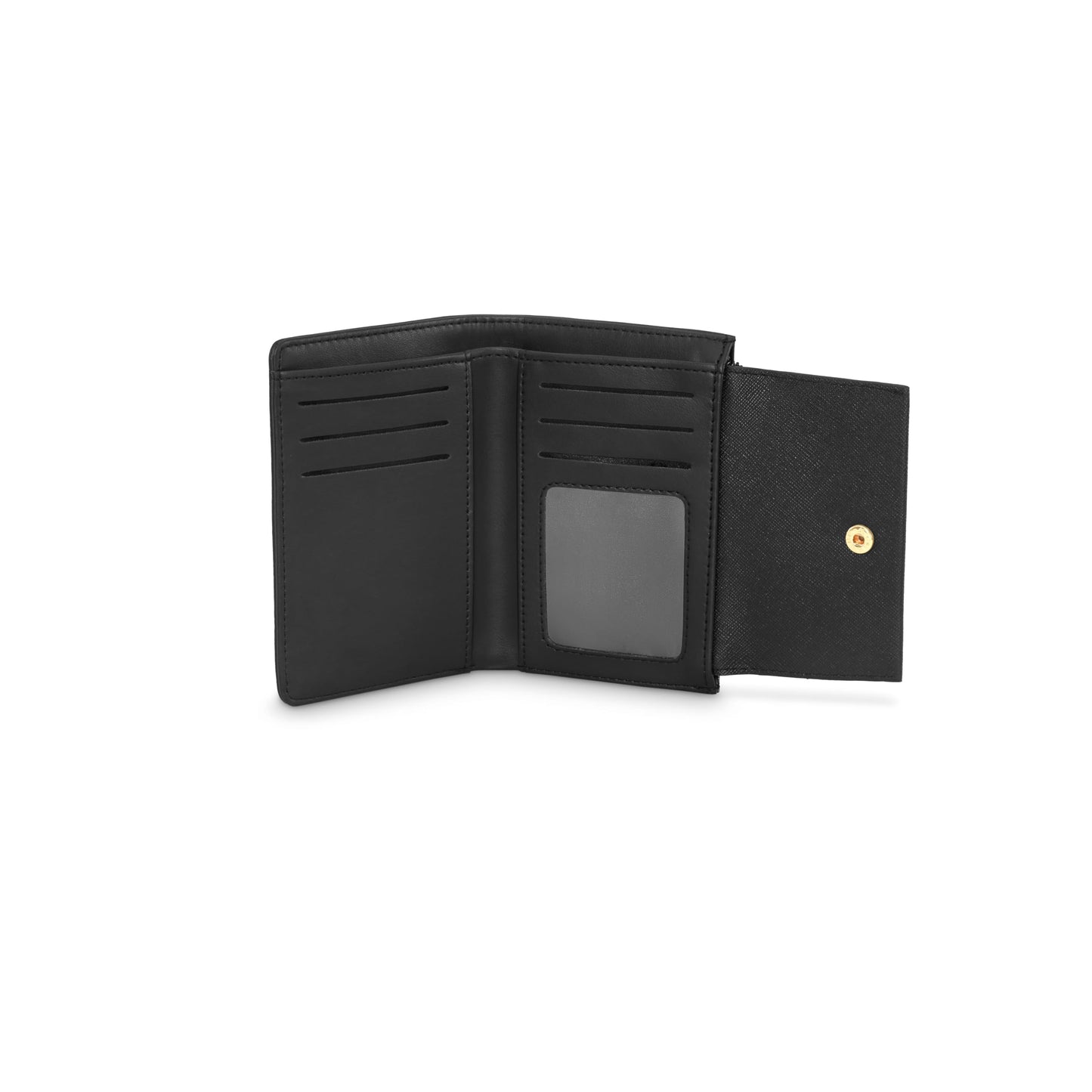 Fastrack Women's Black Wallet-Small (F23SWLSMS05BK1)