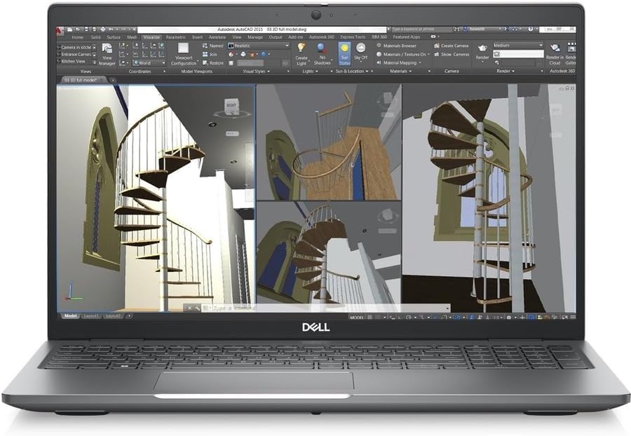 Dell Precision 3000 3580 Workstation Intel Core i7-1370P 15.6" FHD(1920 x 1080) 250 nits 64 GB DDR5 RAM, 2 TB SSD, Graphics RTX A500 4GB Window 11 Pro