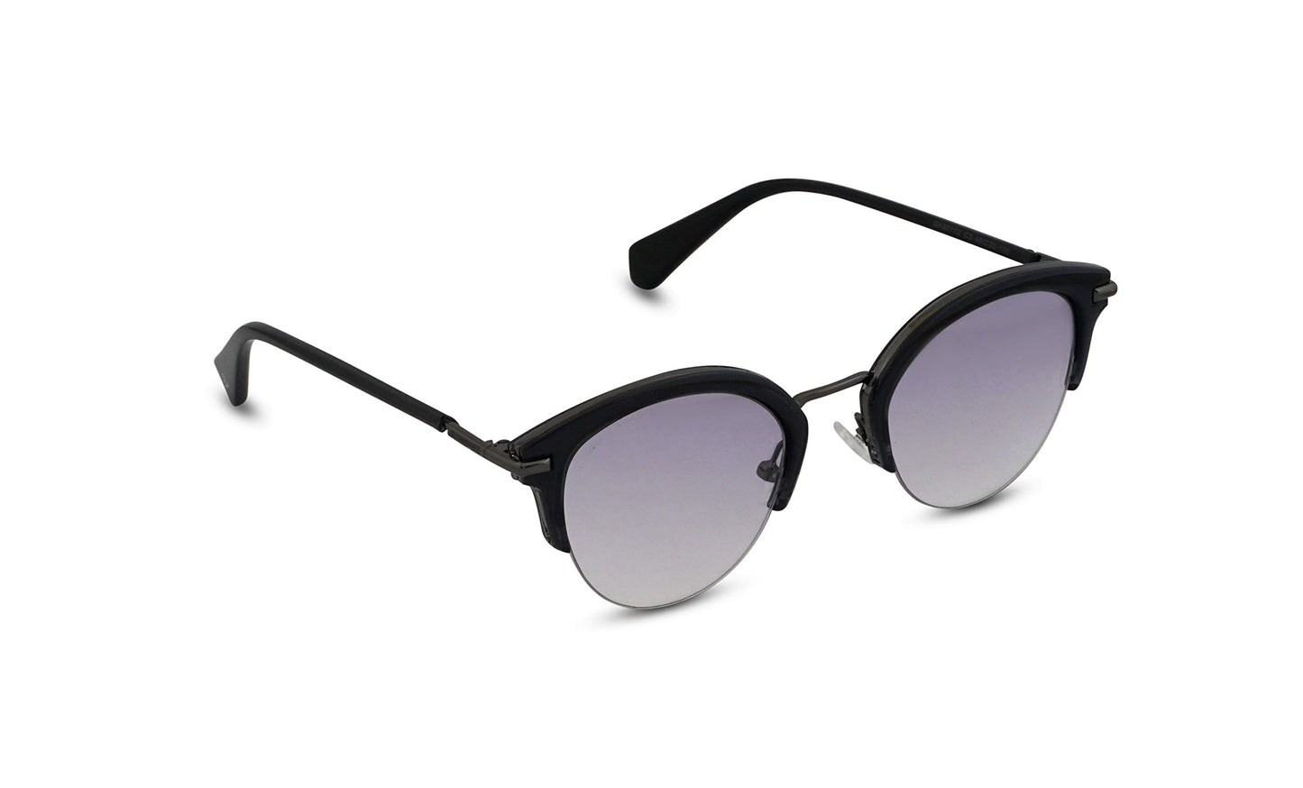 Giordano UV Protected Round Women Sunglasses - (48|Blue Lens)