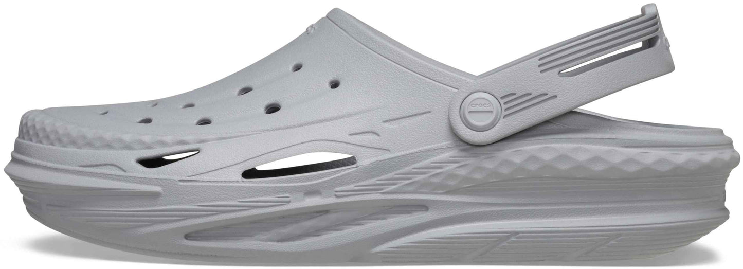Crocs Unisex-Adult Off Grid Clog LGR Light Grey, 8 UK