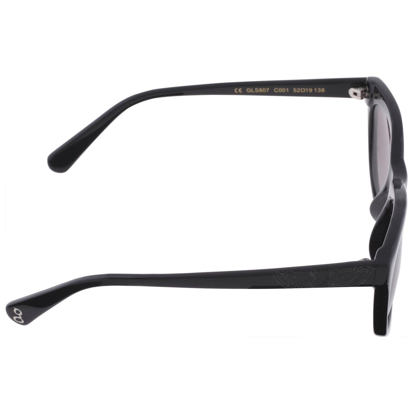 Giordano UV Protected Cateye Women Sunglasses (GLS807C001|50|Grey lens)