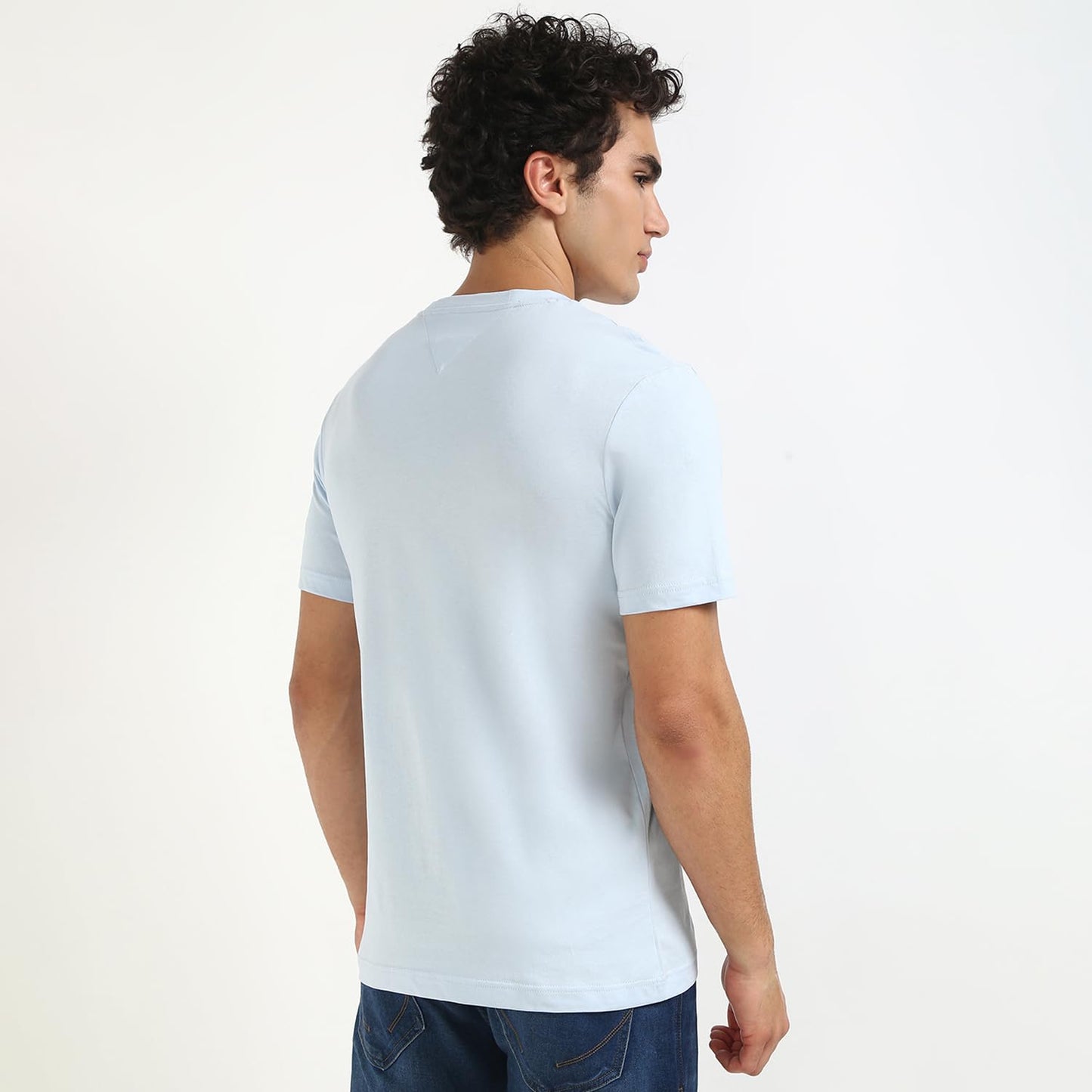 Tommy Hilfiger Mens Blue Color T-Shirt (XS)
