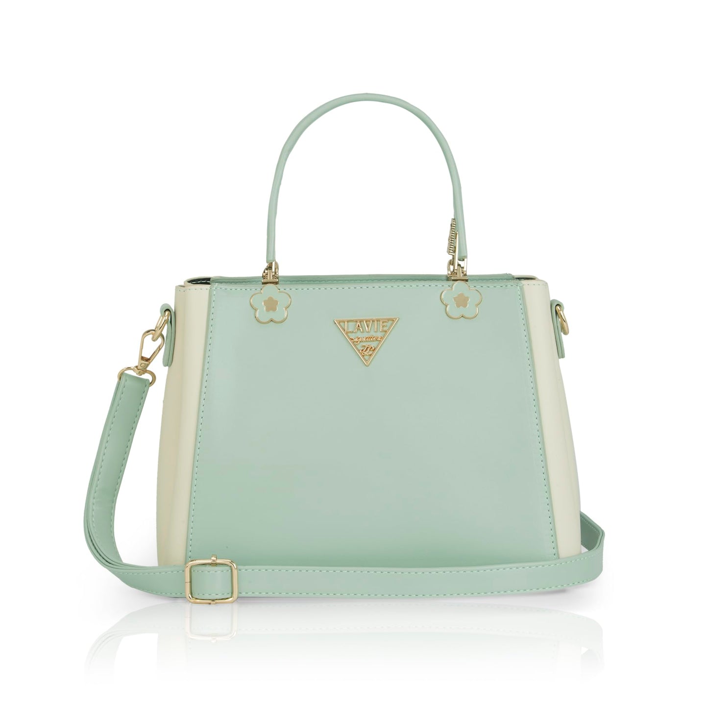 Lavie Signature Women's LS Trinidad 3C Box Satchel Handbag for Women | Satchel Bag for Work | Ladies purse | Stylish Shoulder Bag | Gift For Women