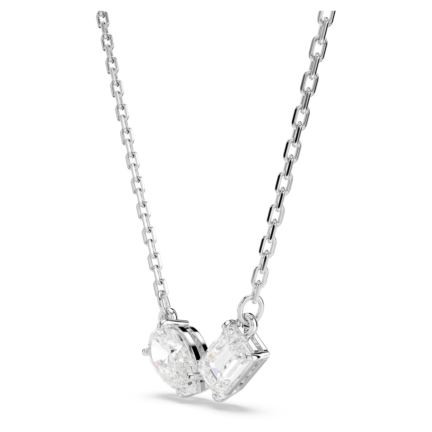 Mesmera Mixed Cuts Rhodium Plated Set 5665829