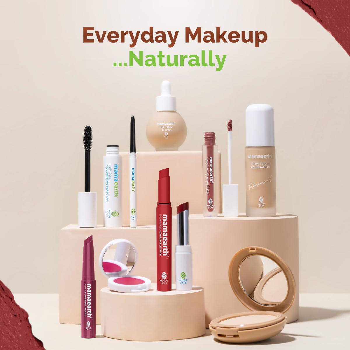 Moisture Matte Longstay Lipstick - 2g | Citrus Nude | 12-Hour Stay | 8-Hour Moisture Lock | Smudge-Proof