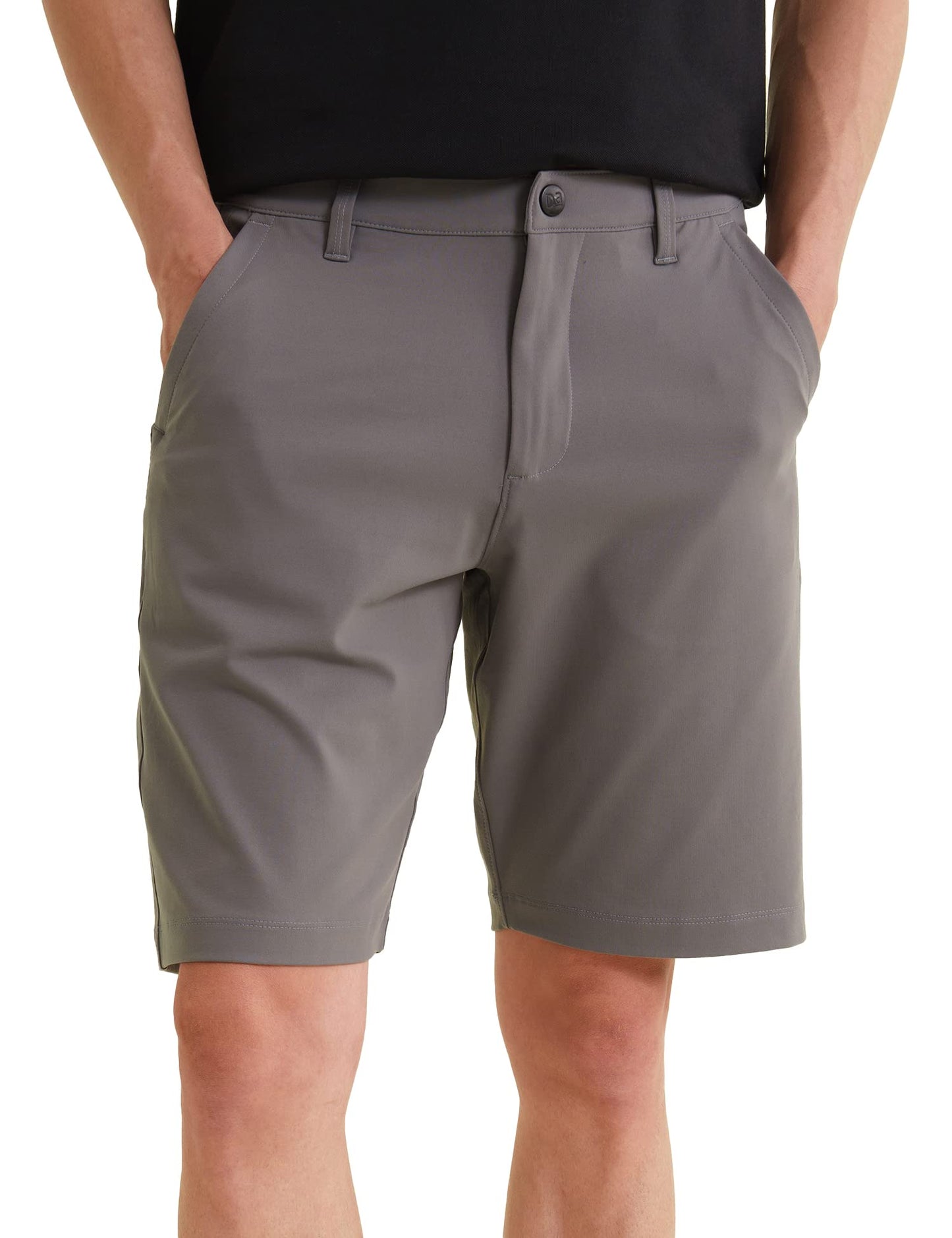 DAMENSCH Men's Chino Shorts (Dam-FSHT-MGY-XL_Grey_XL)