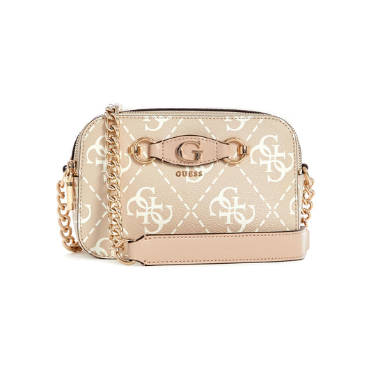 Guess Women's Sand Logo Printed Crossbody Bag| Ladies Purse Handbags | Gift For Ladies
