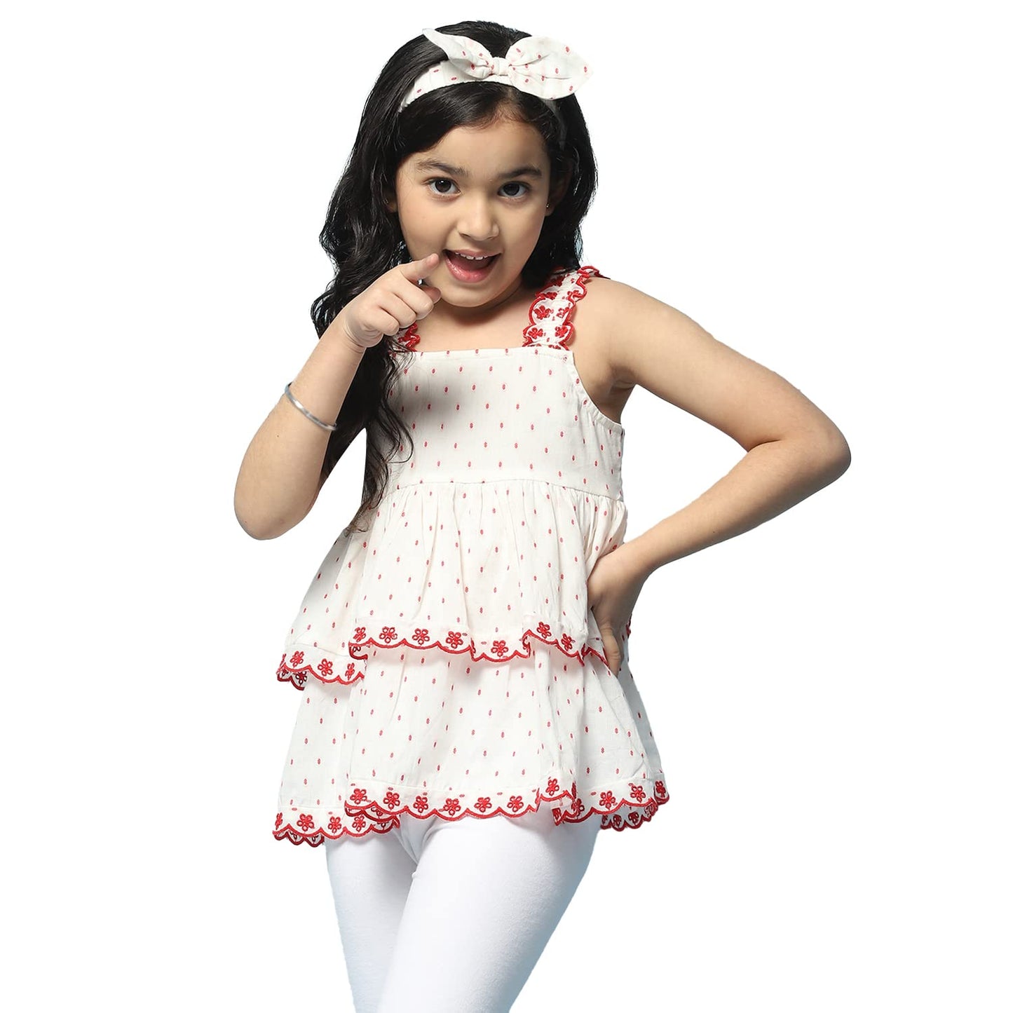 BIBA Girl Solid Kid(KW5137_White_9)