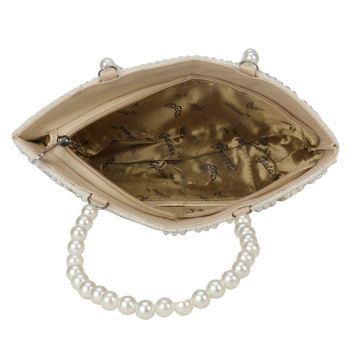 LONGING TO BUY Vanya Handicraft Collection Women's Pearl Clutch