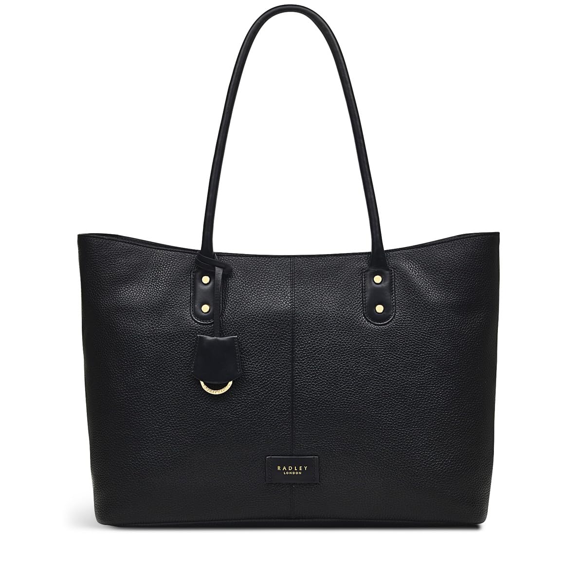 RADLEY London Southwark Lane Women's Large Leather Ziptop Tote Bag, Black, Large