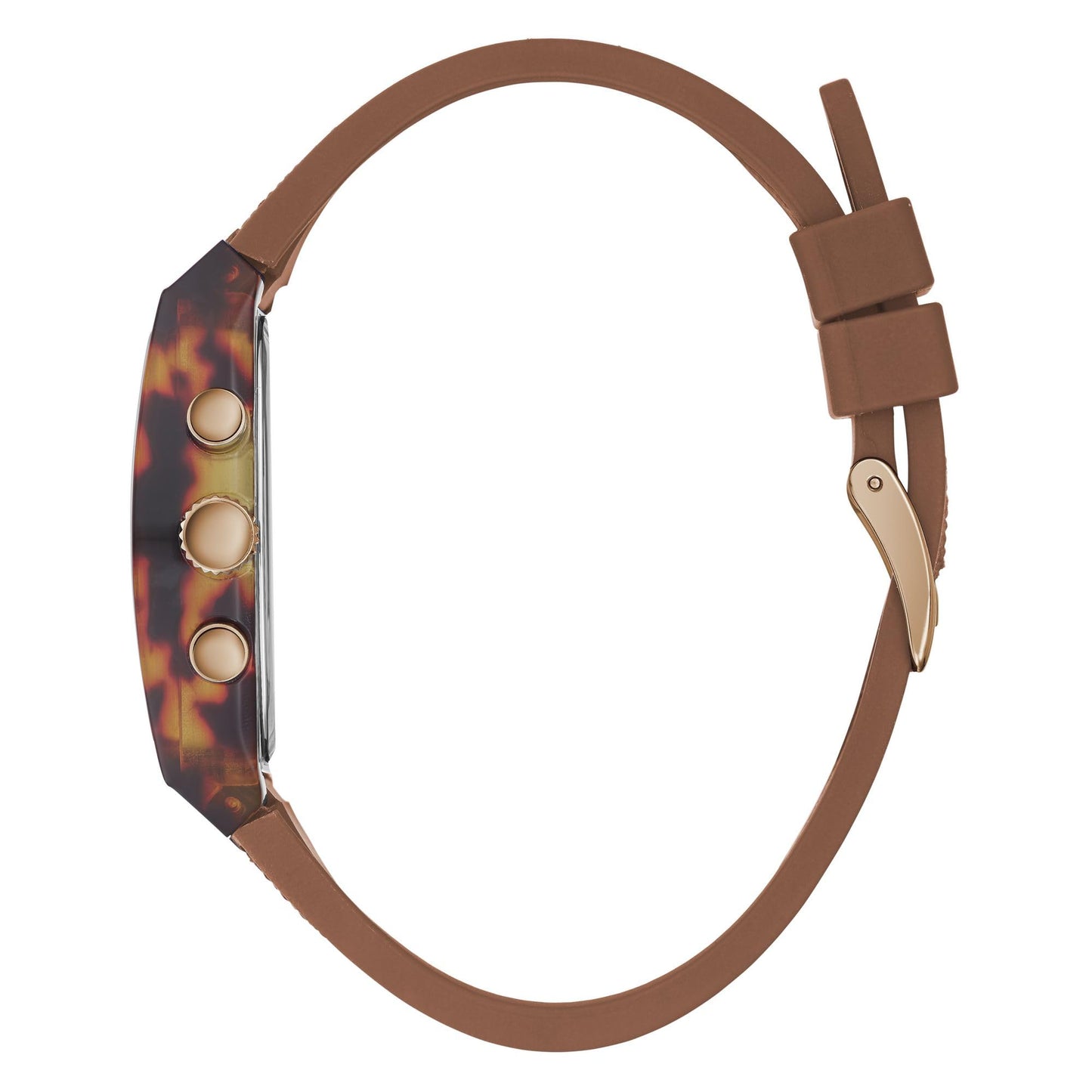 GUESS Analog White Dial Women's Watch-GW0306L3